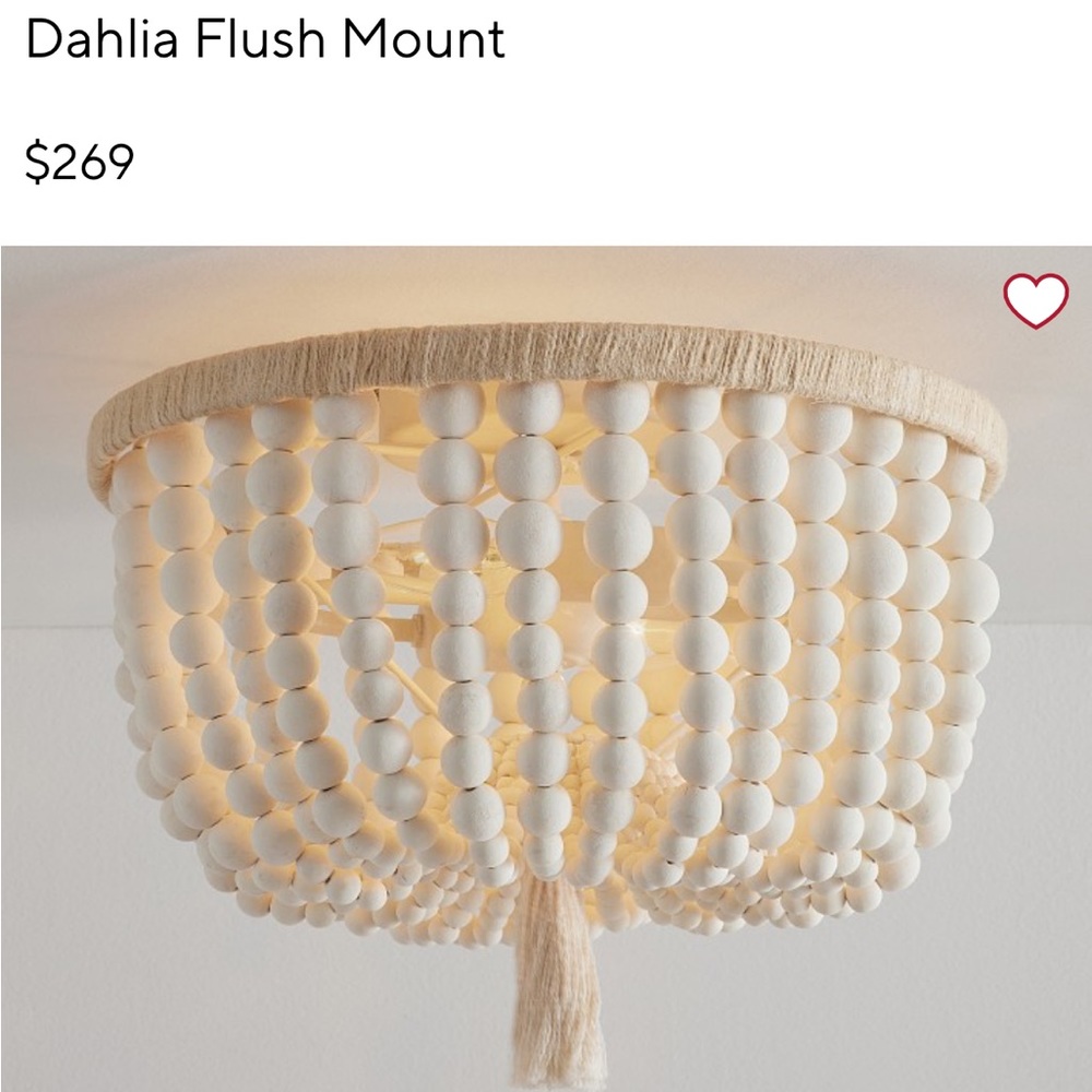 Pottery Barn Kids Dahlia Flush Mount